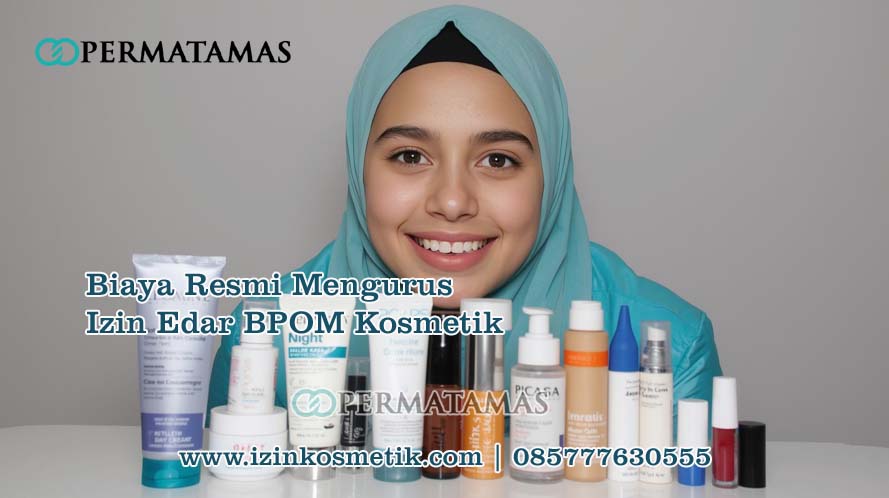 Biaya Resmi Mengurus Izin Edar BPOM Kosmetik