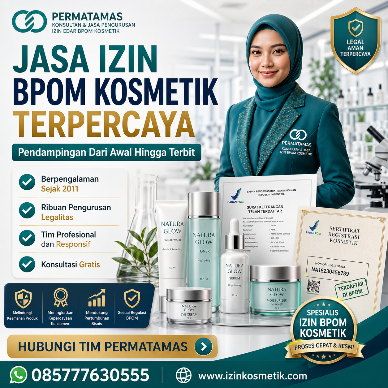 Jasa Pengurusan Izin Edar BPOM Kosmetik Produk Impor